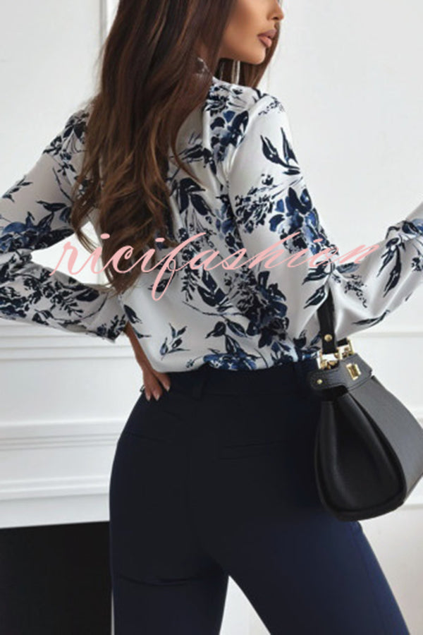 Fashion Printed Long Sleeve Casual Shirt