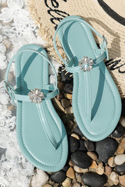 Summer Simple Fairy Style Flat Roman Sandals