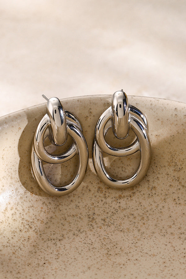 Simple Vintage Wrap Hoop Earrings