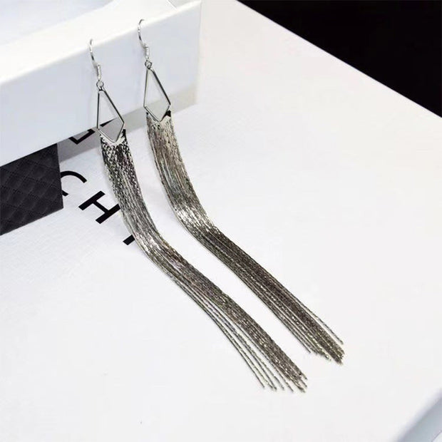 Vintage Long Tassel Earrings