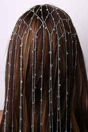 Light Luxury Rhinestone Tassel Headband