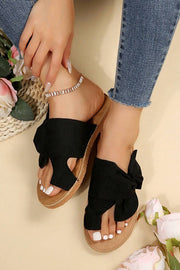 Casual Bow Soft Bottom Beach Sandals