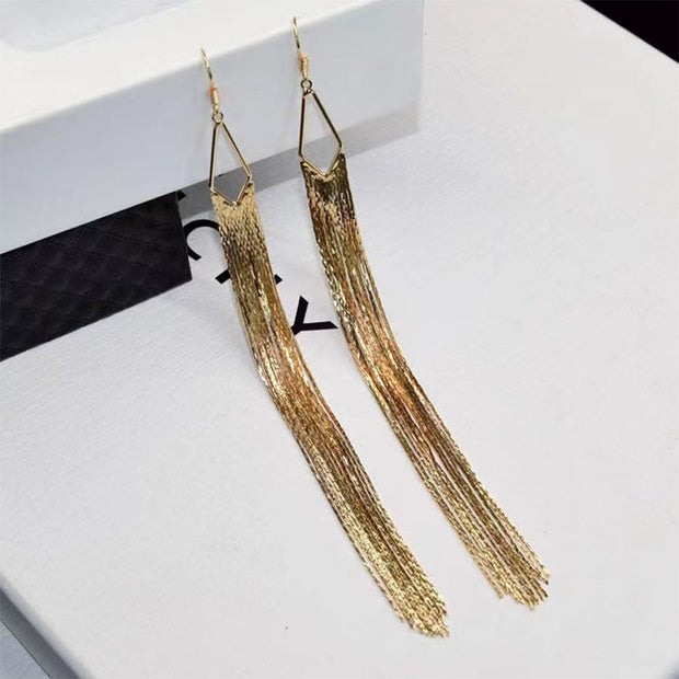 Vintage Long Tassel Earrings